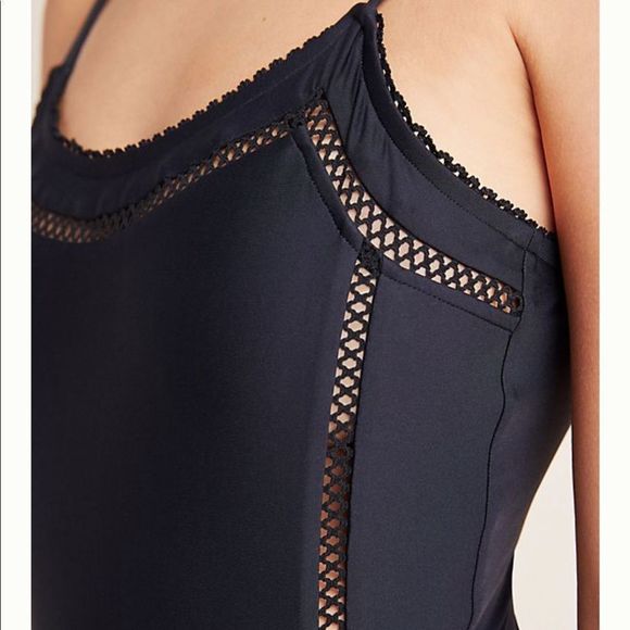 ANTHROPOLOGIE one piece crochet bathing suit - Picture 5 of 5